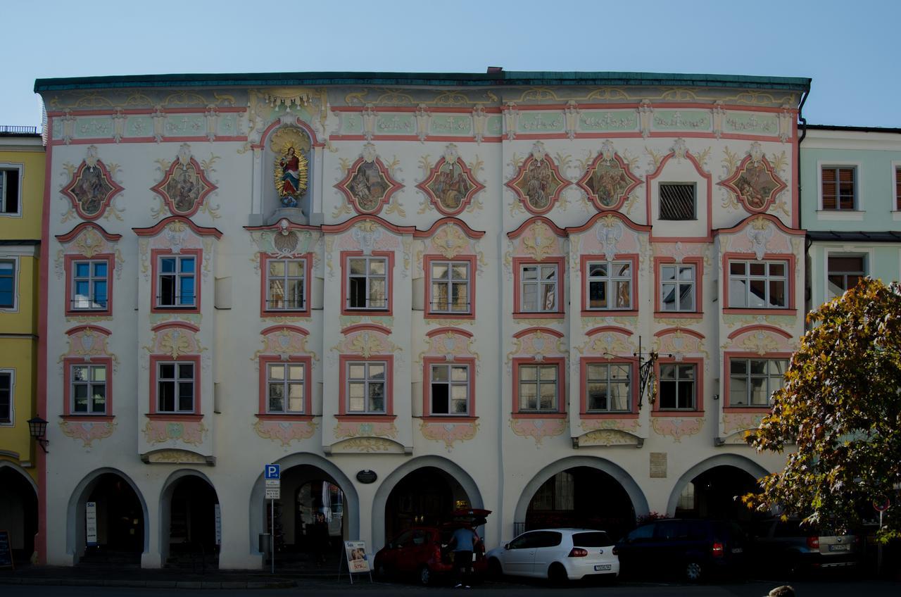 Hotel Paulanerstuben Wasserburg Exterior foto